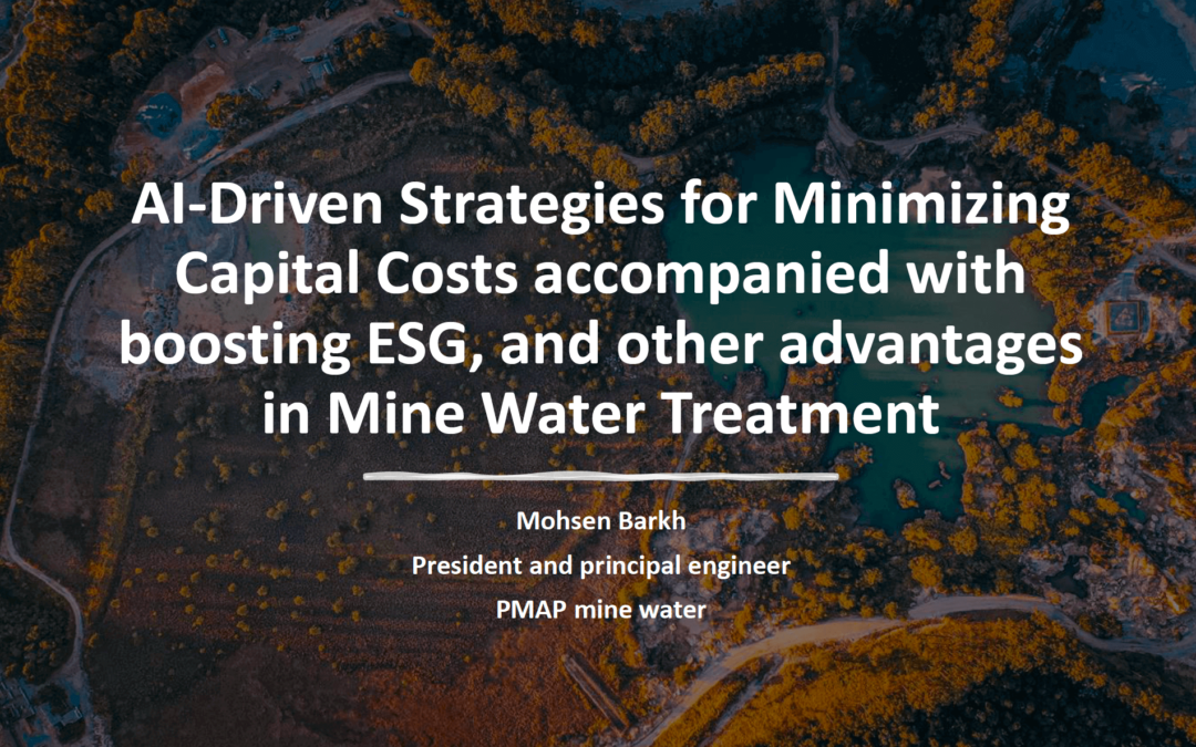 AI for cost reduction in mining wastewater treatment
